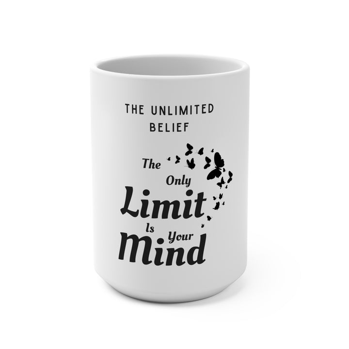 Unlimited Belief Coffee Mug: Sip with Intention