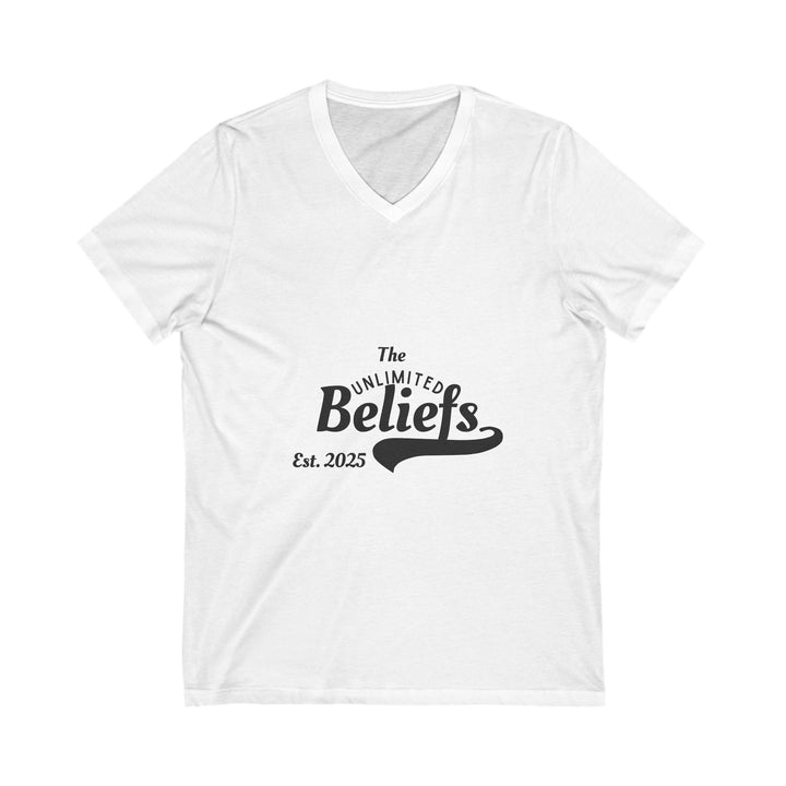 Unlimited Belief V-Neck Tee: Wear Your Confidence