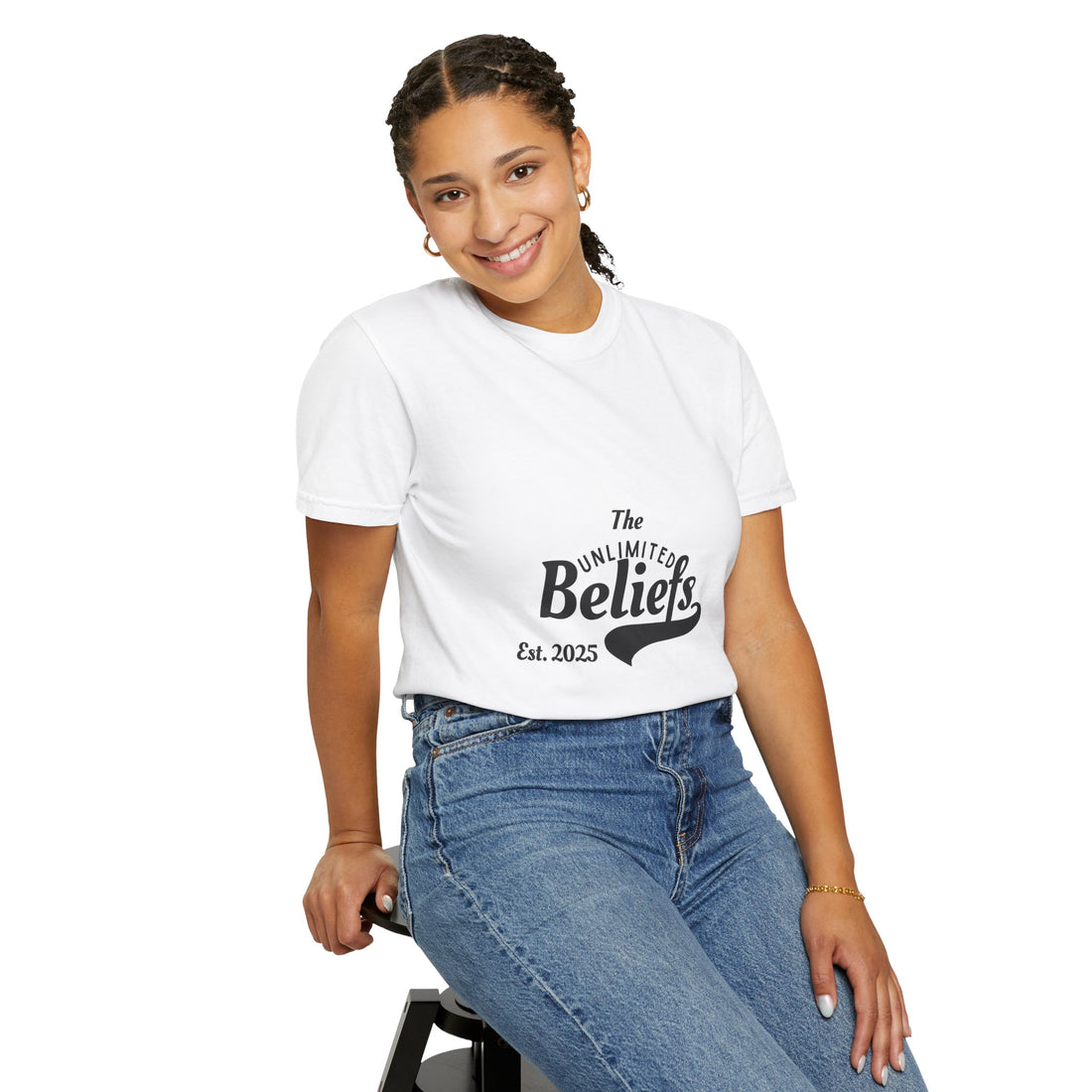 Unlimited Belief Comfort Colors Tee: Wear Your Mindset