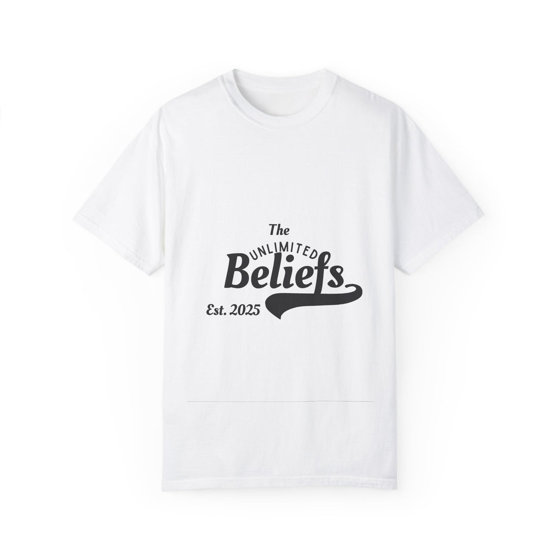 Unlimited Belief Comfort Colors Tee: Wear Your Mindset